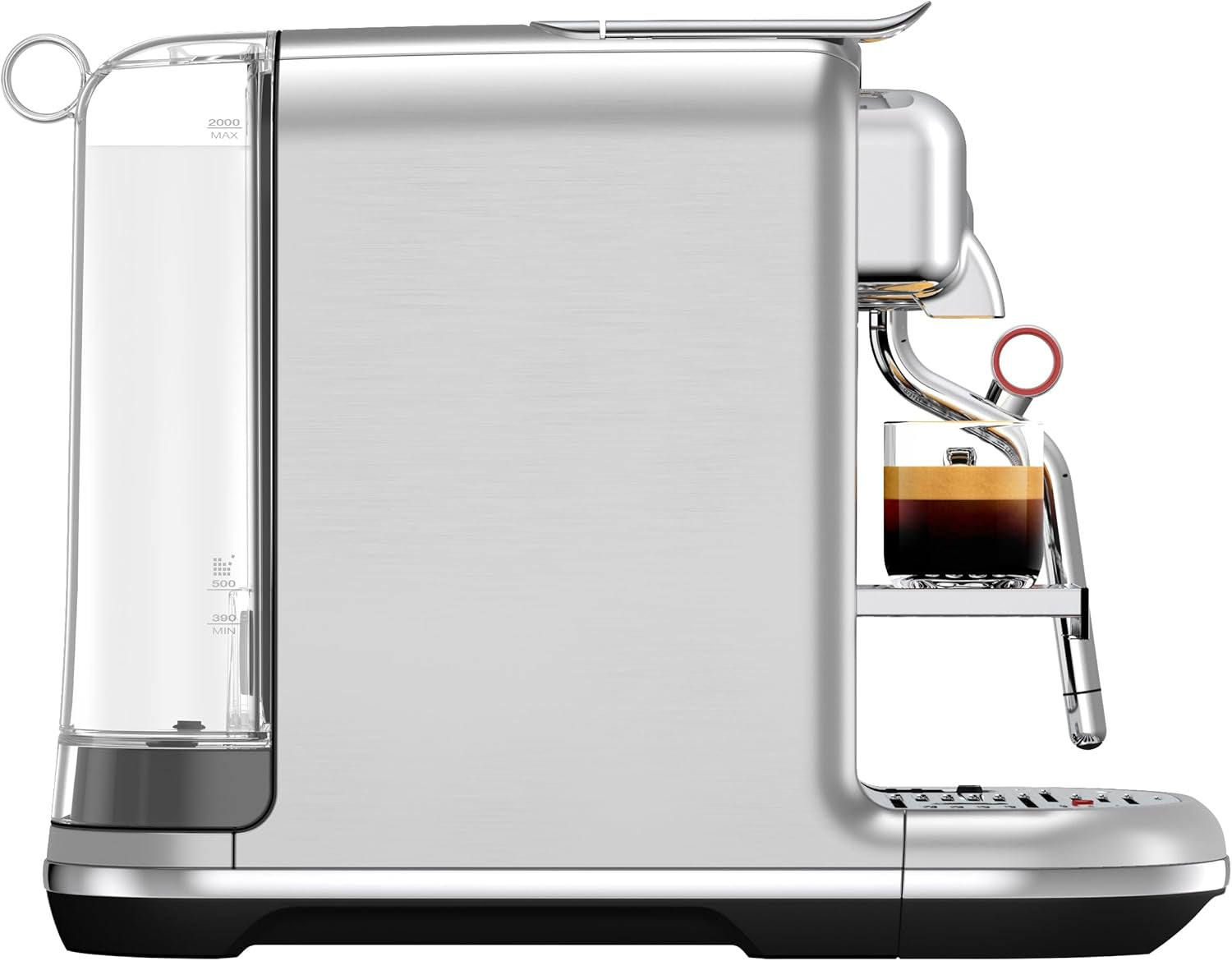 Espressor Nespresso Creatista Pro de la Sage, oțel inoxidabil, oțel inoxidabil periat