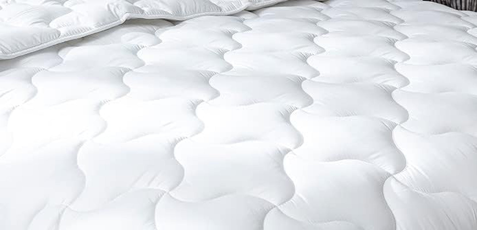 Abeil 15000000325 Kissen, weiß, weiß, 240 x 260 cm Bettdecken und Steppdecken Naty Shop