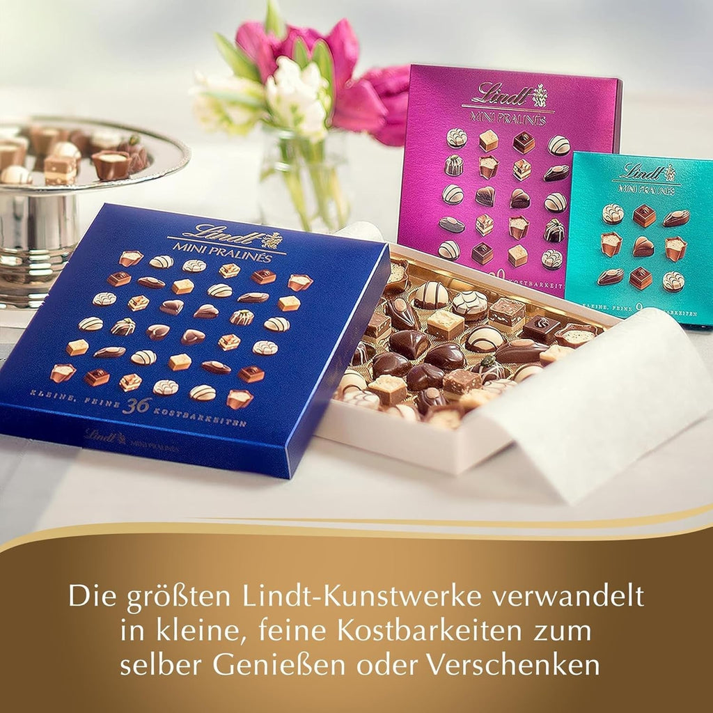 Lindt Schokolade - Mini Pralinés Bomboane de Ciocolata Naty Shop