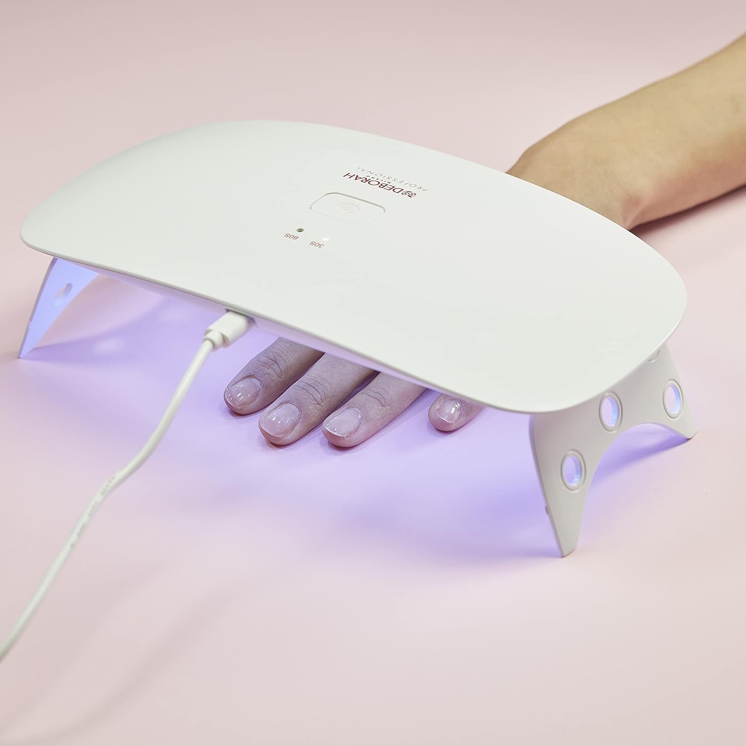 Milano Professional semipermanenter Nagellack, Nr. 21 Burgunderrot, volumengebender Effekt, lang anhaltend, für intensive und glänzende Nägel, 4,5 ml