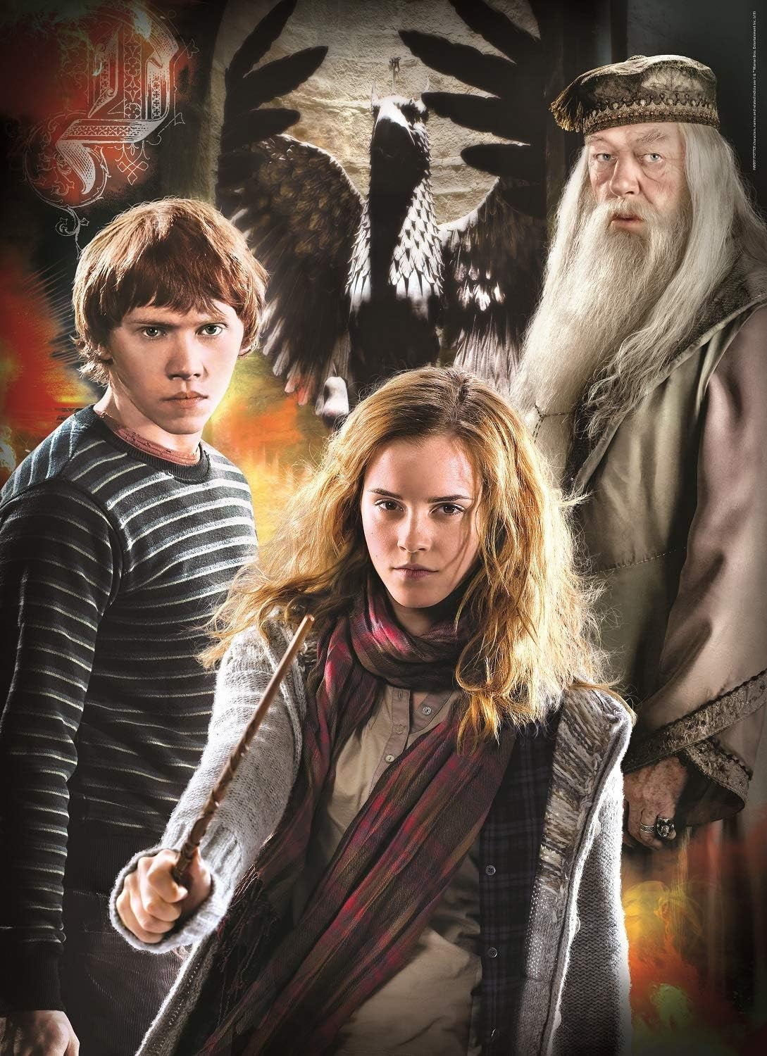 Clementoni 61884 Harry Potter – 3 x 1000 Teile Puzzle ab 9 Jahren, buntes Puzzle für Erwachsene mit kräftigen Farben, Geschicklichkeitsspiel für die ganze Familie, tolle Geschenkidee Puzzle Naty Shop