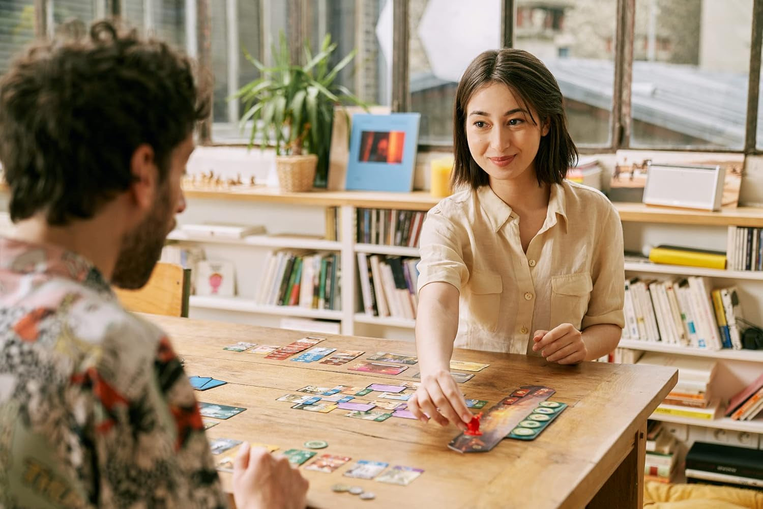 Asmodee 7 Wonders Duel, Grundspiel, Kennerspiel, Strategiespiel, 2 Spieler, ab 10 Jahren, 30 Minuten, deutsch