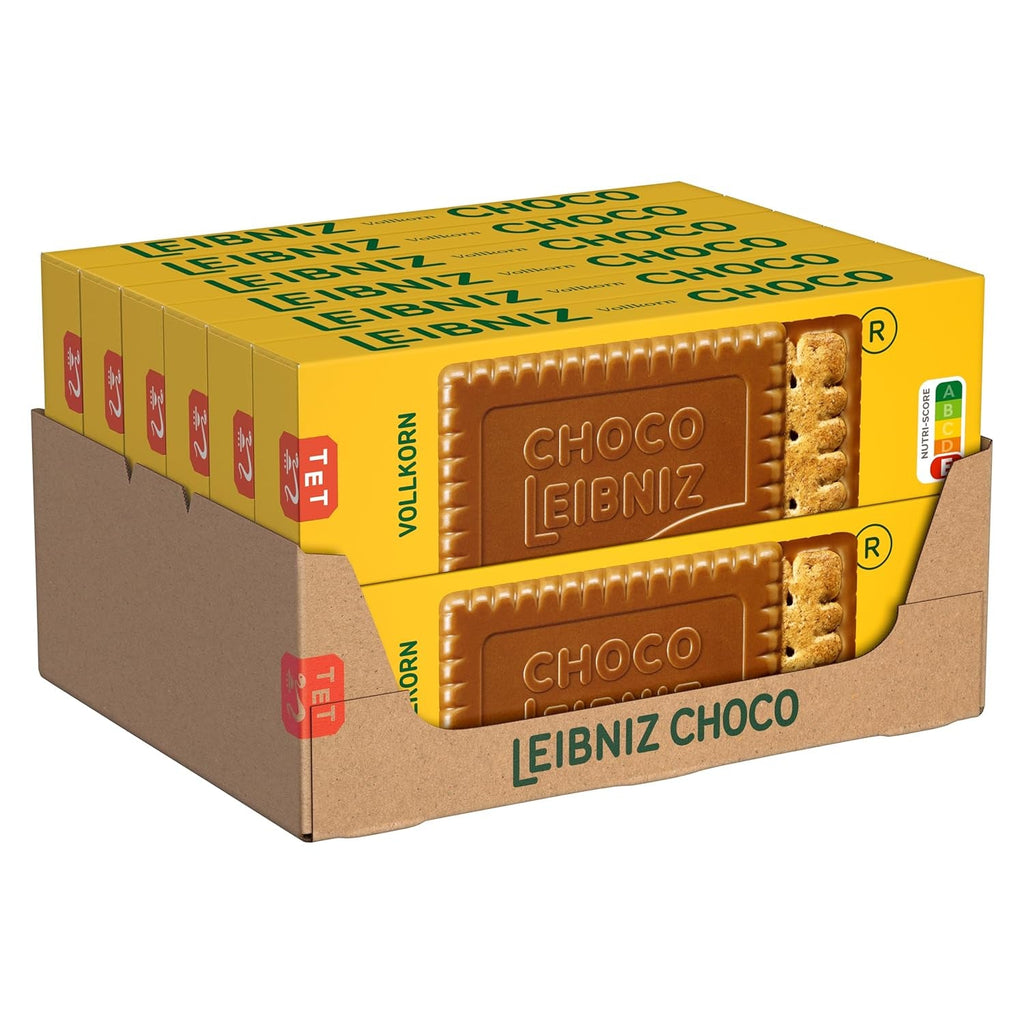 LEIBNIZ Biscuiți cu unt originali, pachet de 22 de gustări, biscuiții cu unt numărul 1, biscuiți crocanți într-un pachet mare practic (22 x 50 g), perfecți pentru călătorii