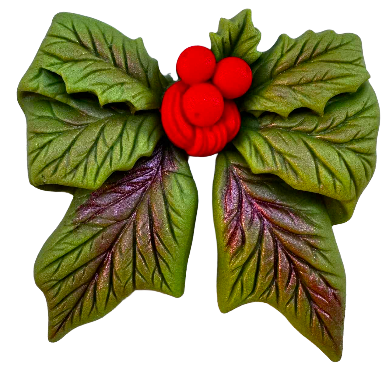 Essbare Weihnachtsstern-Dekoration für Torten kaufen – Süß und knusprig