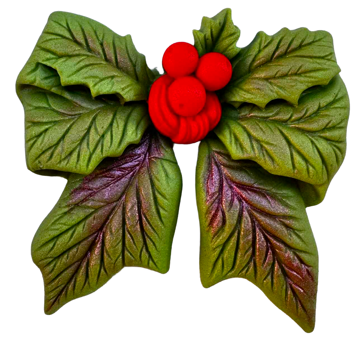 Essbare Weihnachtsstern-Dekoration für Torten kaufen – Süß und knusprig
