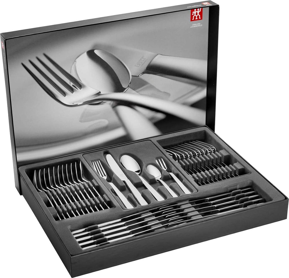 ZWILLING Newcastle Besteckset, 30-teilig, für 6 Personen Kitchen Naty Shop Standart 60 Tlg.