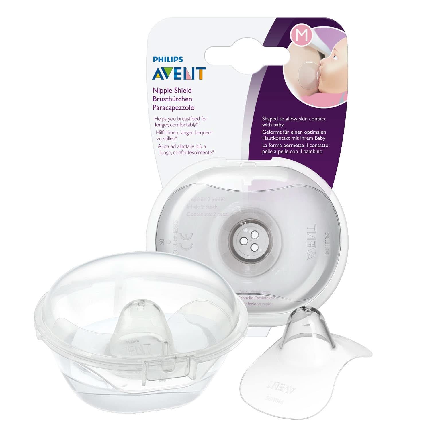 PHILIPS Avent SCF153/03 Protectori mamelon - Taille Moyen Accesorii Hrana si Alaptare Bebe Naty Shop