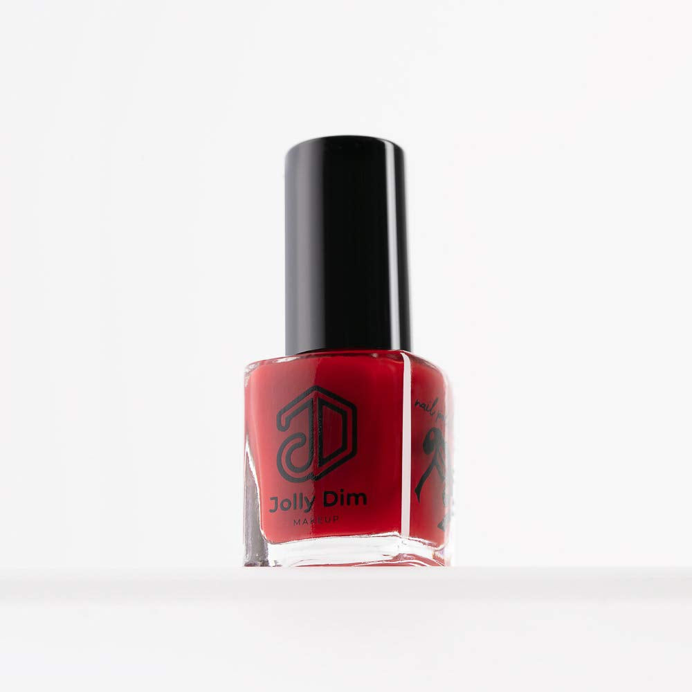 Jolly Dim von Inglot Nail Polish Crepe 2. Nagellack mit Glanzeffekt