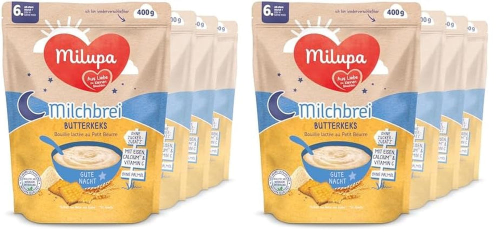 Milupa Milchbrei Butterkeks – Brei für Kinder ohne Palmöl Mutter und Kind Naty Shop Standardtitel