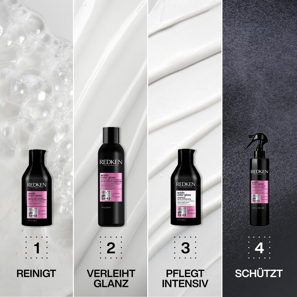 Redken Acidic Color Gloss, Glanzshampoo für gefärbtes Haar Redken Shower & Bath