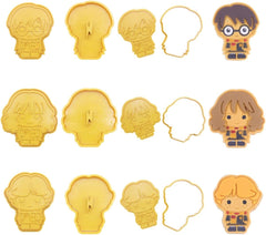 Forme de biscuiți și fondant Harry Potter, Harry, Ron și Hermione