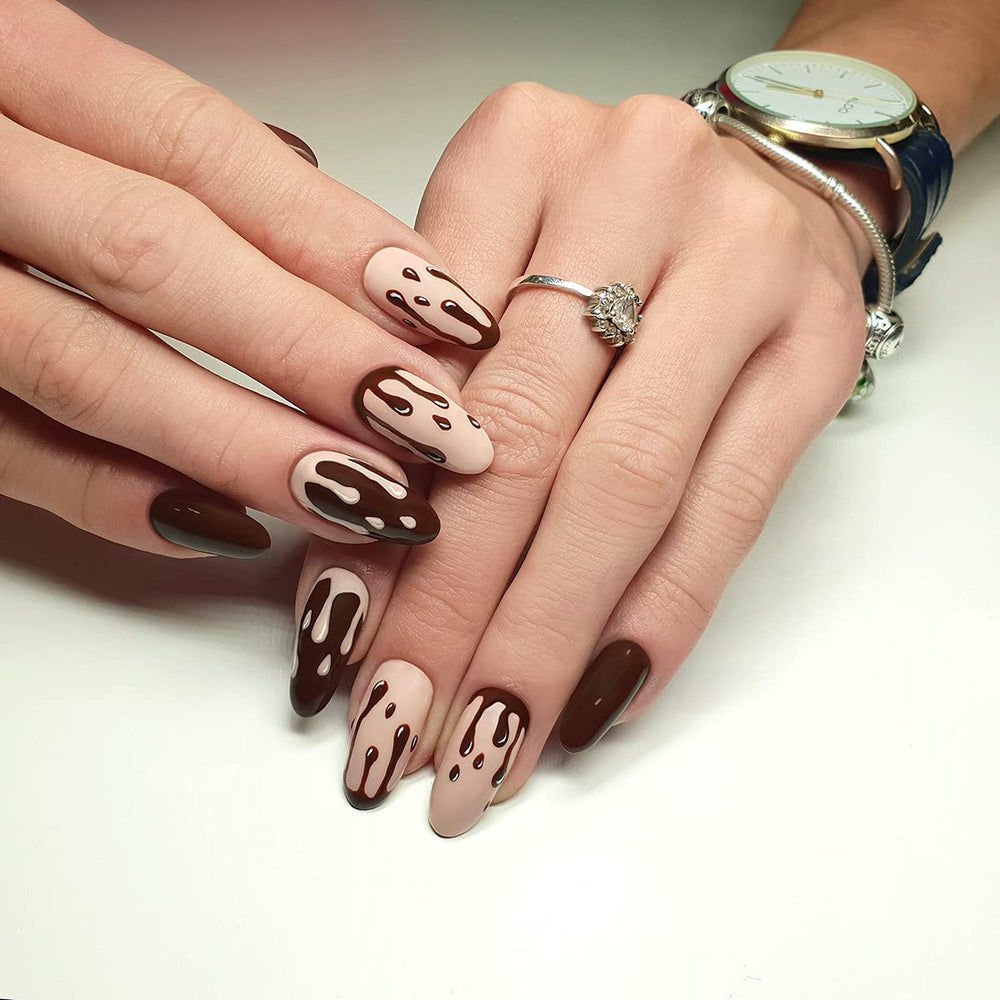 Semilac UV-Nagellack 029 Espresso 7 ml Black White Collection