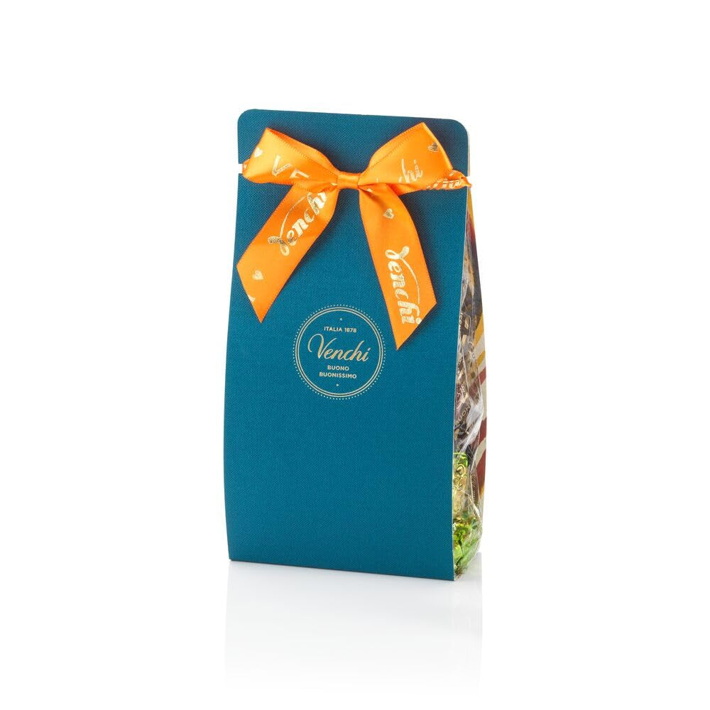 Venchi – Murrine Collection – Geschenkbox mit verschiedenen Chocoviar-Pralinen und Schokoladentafeln, 403 g – Mit IGP-Haselnüssen aus dem Piemonteser Wald – Geschenkidee – Glutenfrei