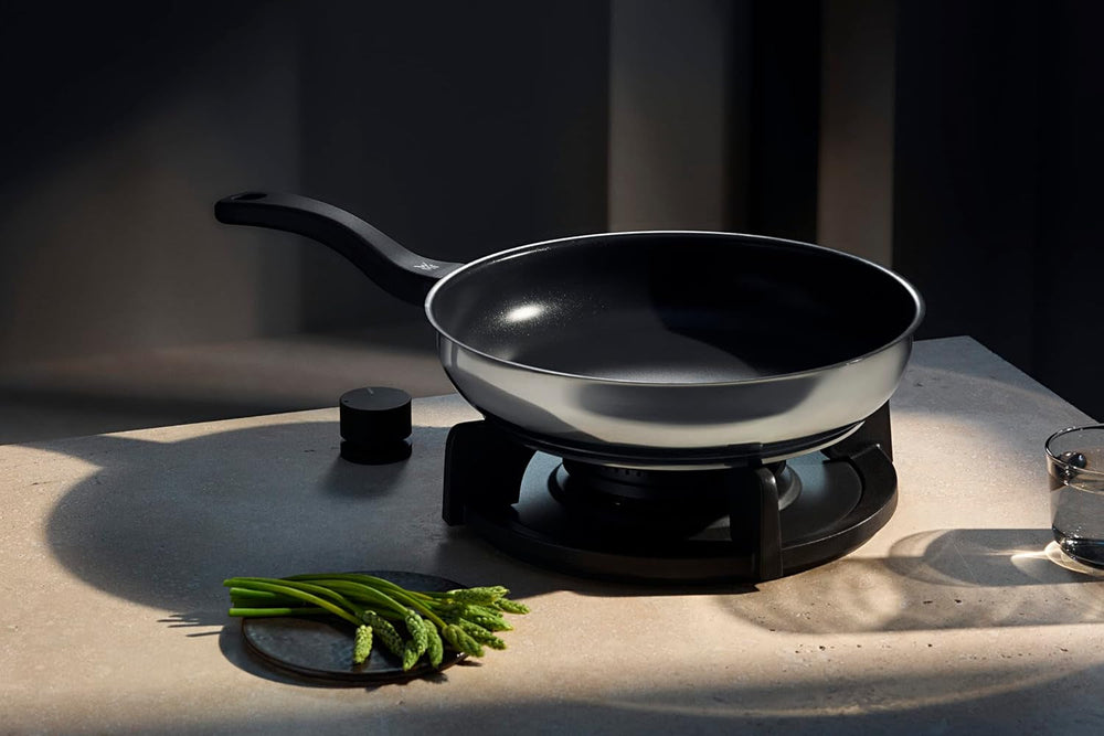 WMF Teufelspfanne 20 cm, Induktionspfanne, Cromargan Edelstahl, Kunststoffgriff Töpfe und Pfannen Naty Shop