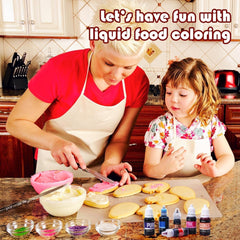 Colorant alimentar - Colorant alimentar lichid foarte concentrat pentru prăjituri, copt, ouă de Paște, băuturi - Colorant alimentar fără zahăr pentru fondant, glazură, slime, decorarea torturilor (Red Velvet, 236ml)