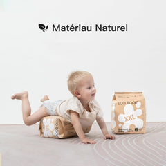 ECO BOOM Babywindeln aus Bambus – Größe 6 (20 kg), Pull-Up-Windeln auf pflanzlicher Basis (17 Stück) – Premium-Bio, parfümfrei, hautfreundlich, super saugfähig