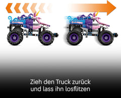 LEGO Technic Monster Jam Sparkle Smash mit Rückziehmotor - Technic Monstertruck & Einhorn Monster Truck Spielzeug - Kreatives Geschenk ab 7 Jahren für Kinder, Mädchen & Jungen - 42220