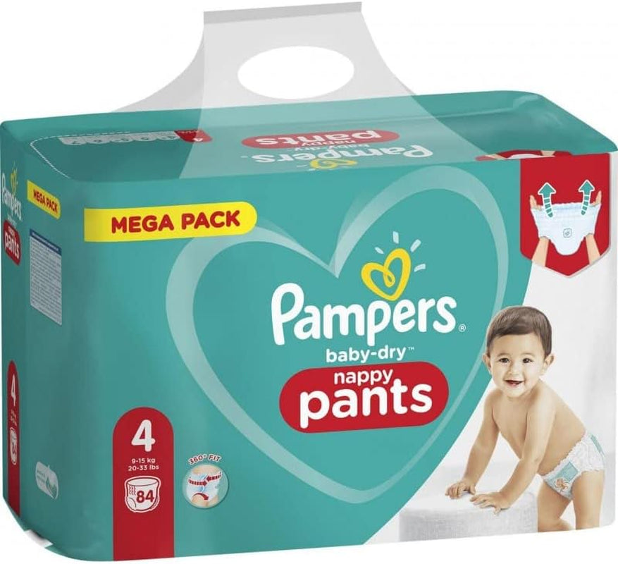 Windeln Pampers 81657566 Baby-Dry Pants, weiß