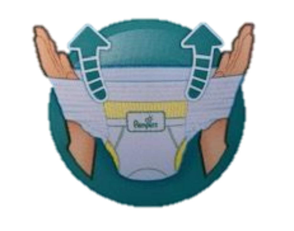 NEUES PAMPERS PREMIUM-HÖSCHEN IN ÜBERGRÖSSE 38. 4,9–15 kg