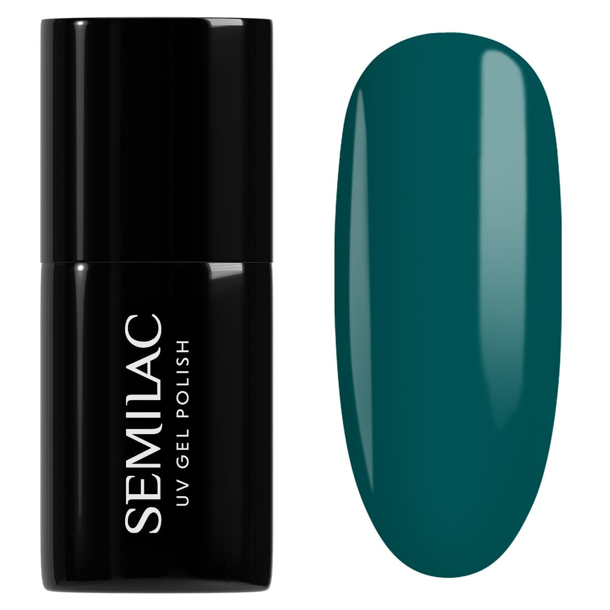 UV-Nagellack Semilac Hybrid 309 Kieferngrün 7 ml Festive Wonder Colors Collection