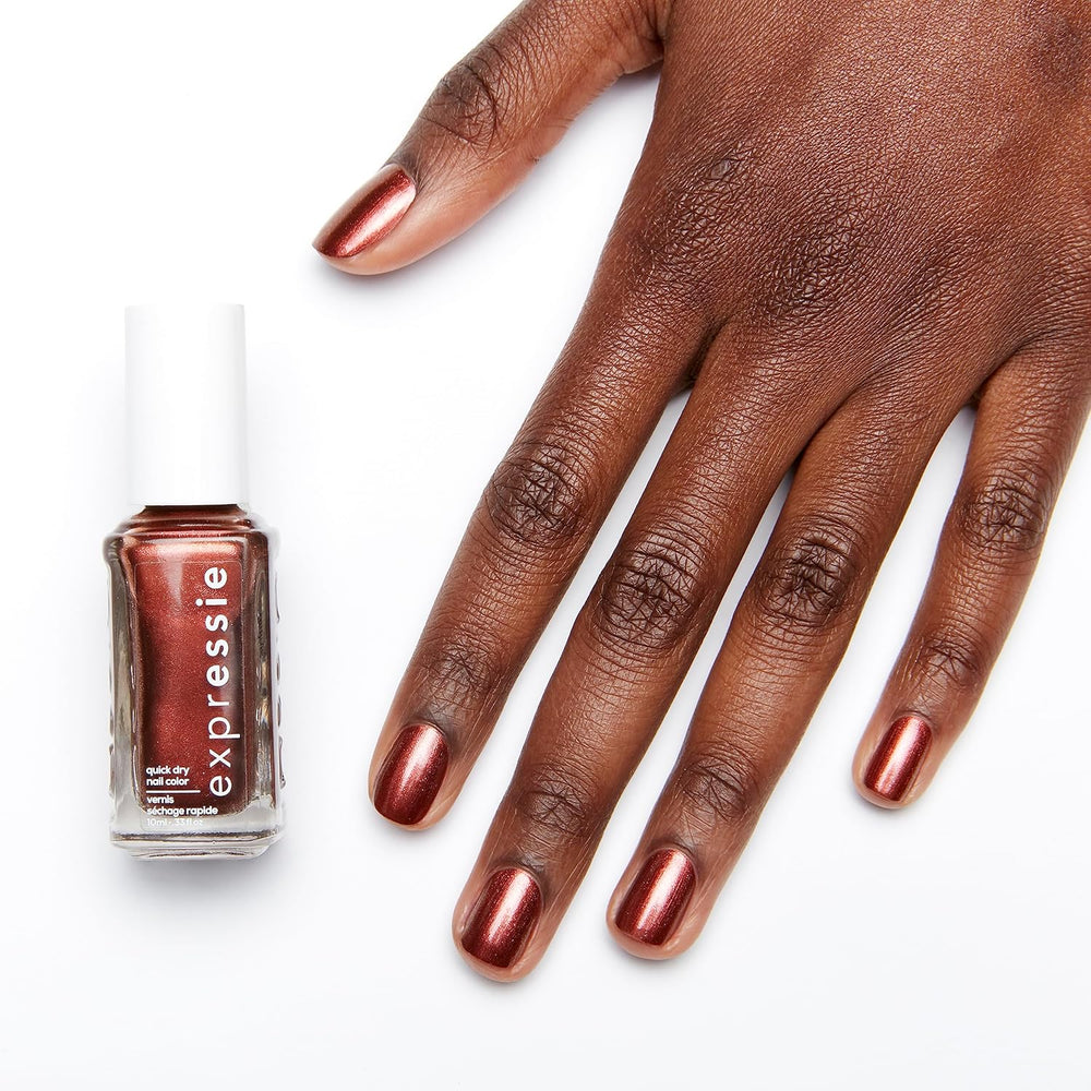 Essie schnell trocknender Nagellack „Expression“, Nr. 270 Misfit Right In, metallische, vegane Formel, 10 ml