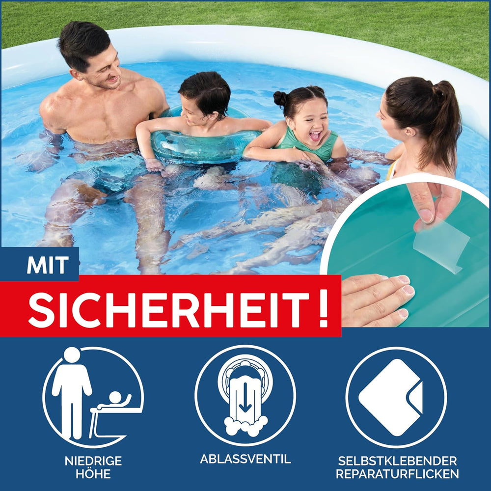 BESTWAY Fast Set Pool 305 x 76 cm, ohne Pumpe