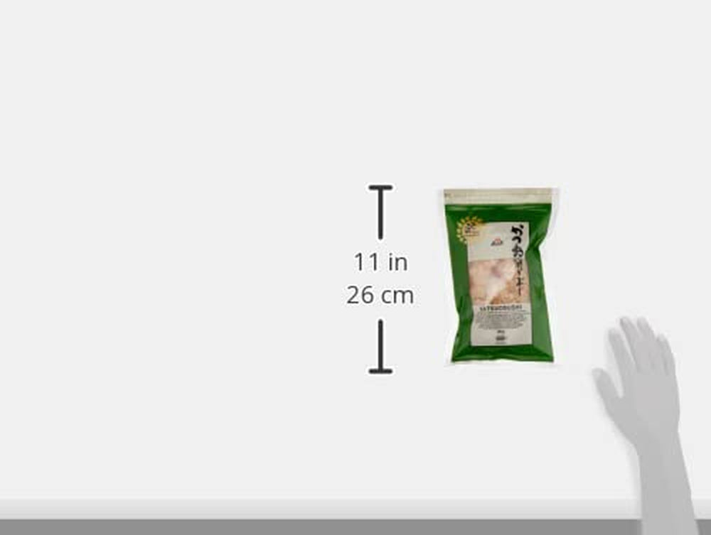 Katsuobushi Bonito Flocken – Aus 100 Prozent getrootkenem und geräuchertem Bonito Tunfisch – Ideal für die japanische Küche – 1 x 40 g