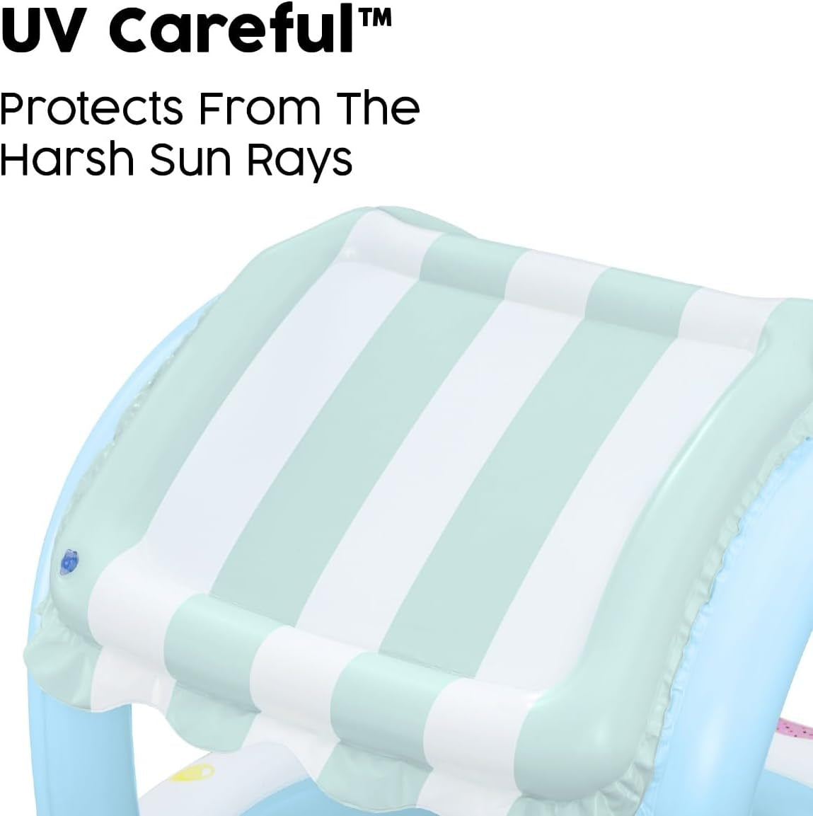 Bestway Sweet Shope Kinderbecken mit Sonnendach 104 x 84 cm