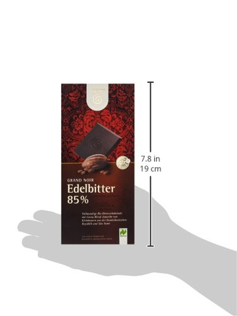 Bitter Grand Noir Bio, 85%, 100g