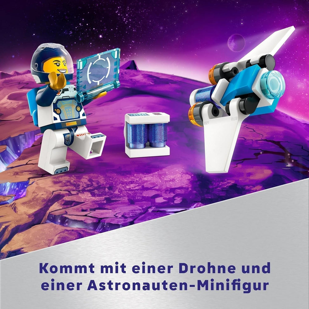 LEGO City Raumschiff, Space-Shuttle-Weltraumspielzeug zum Bauen für Kinder, Jungen und Mädchen ab 6 Jahren, Set mit Astronautenfigur 60430 Bausets Besuchen Sie den LEGO-Store