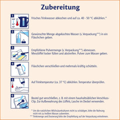 HiPP PRE HA Combiotik (4 x 600 g), hydrolysierte Milchpulverformel für Säuglinge ab der Geburt, mit natürlichen Milchsäurekulturen, für empfindliche Immunsysteme
