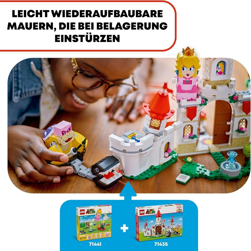 LEGO Super Mario Roys Kampf im Pilzpalast-Abenteuerset mit Nintendo-Charakteren, Geschenk für Mädchen, Jungen und Gamer ab 7 Jahren, 71435 Bausets. Besuchen Sie den LEGO-Store