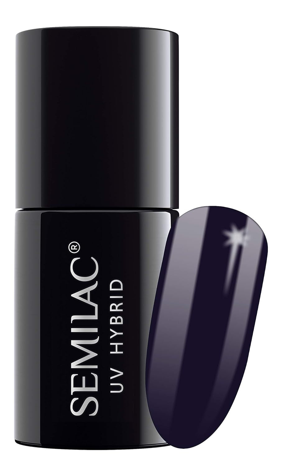 Semilac UV-Nagellack 030 dunkle Schokolade, 7 ml, Allure-Kollektion