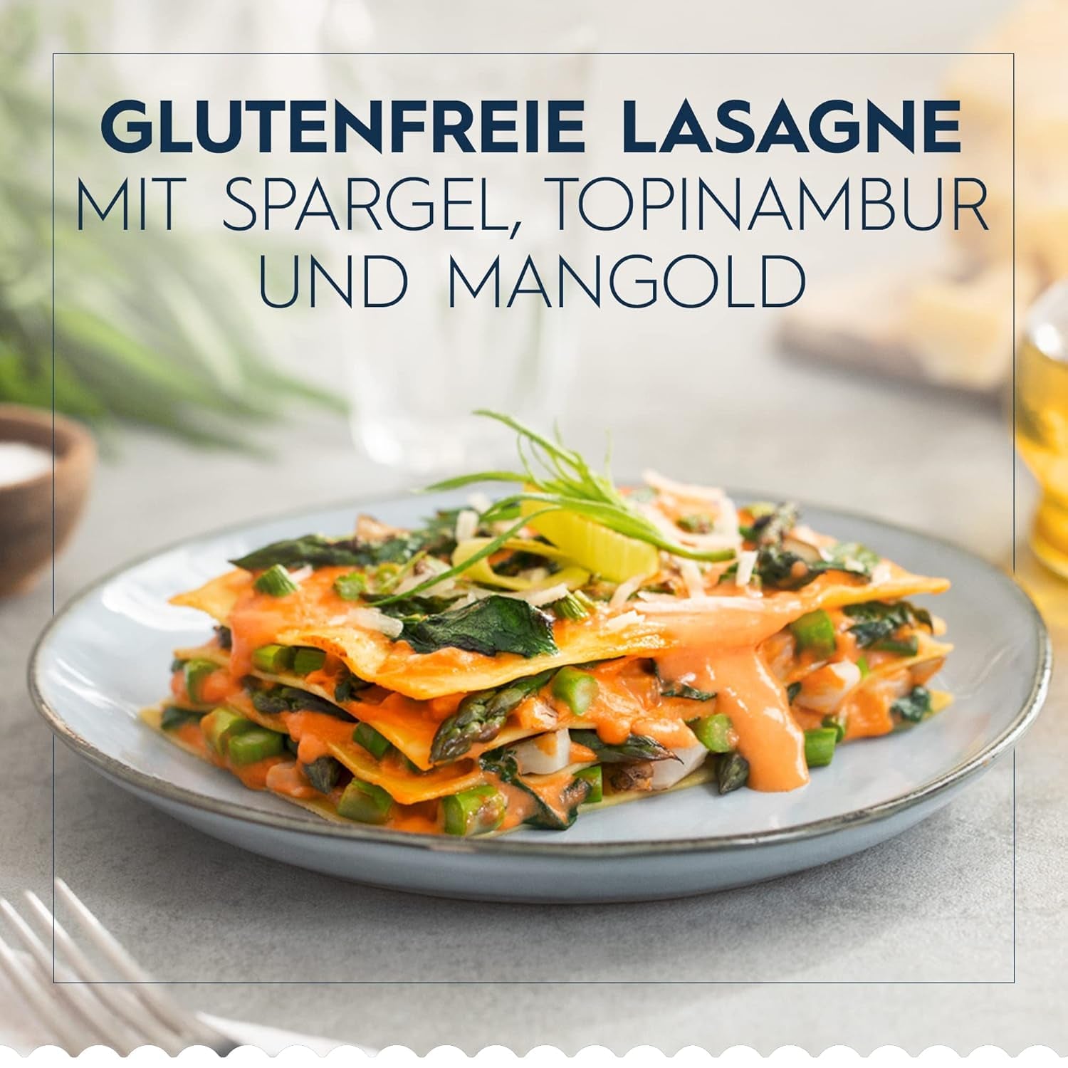 Glutenfreie Lasagne von Barilla Pasta, hergestellt aus köstlichem Mais und Reis, perfekt für Menschen mit Zöliakie oder Glutenunverträglichkeit, 10er-Packung (10 x 250 g)