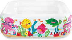 Intex 57471NP – Aufblasbares Aquarium, Vinyl, mehrfarbig, 159 x 159 x 50 cm