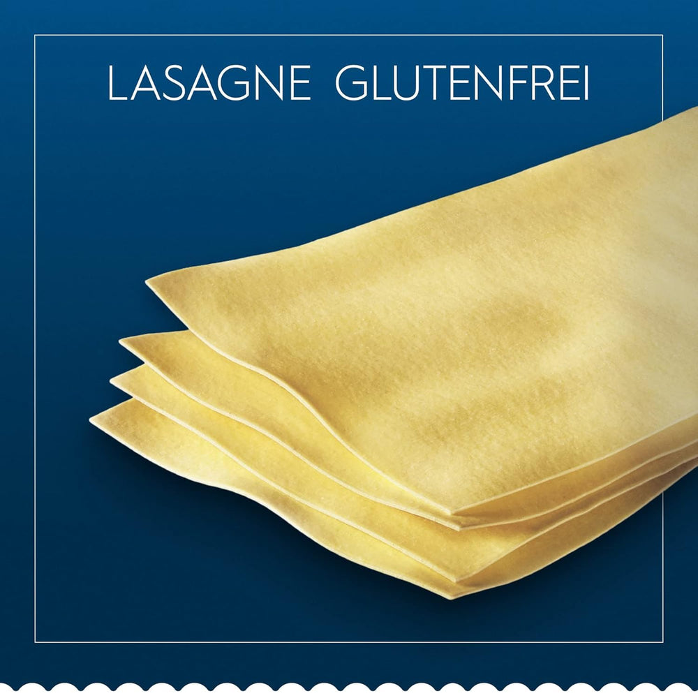 Glutenfreie Lasagne von Barilla Pasta, hergestellt aus köstlichem Mais und Reis, perfekt für Menschen mit Zöliakie oder Glutenunverträglichkeit, 10er-Packung (10 x 250 g)