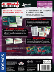 KOSMOS 684426 Medical Mysteries – Medizinisches Koop-Rollenspiel „Medical Crime Files“ in Miami für Kinder ab 16 Jahren