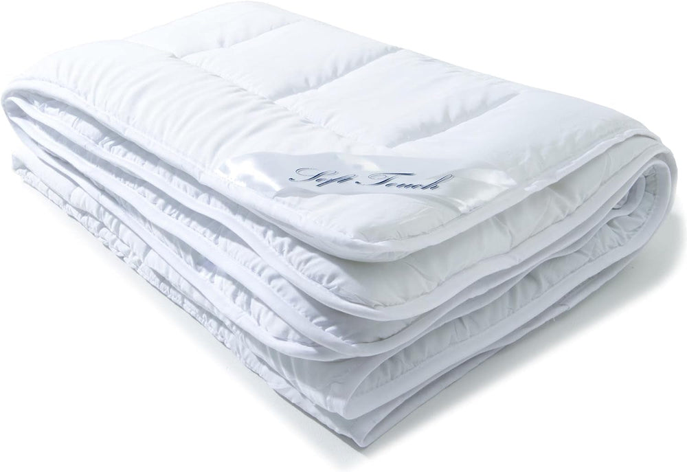 Aqua-Textil 4-sezon plapuma 135X200Cm Pături înnodate împreună Iarna 800G Vara 600G Reglarea climei Oeko-Tex Plapumi si pilote Naty Shop 225 X 250 Cm Microfibre de vară ușoare