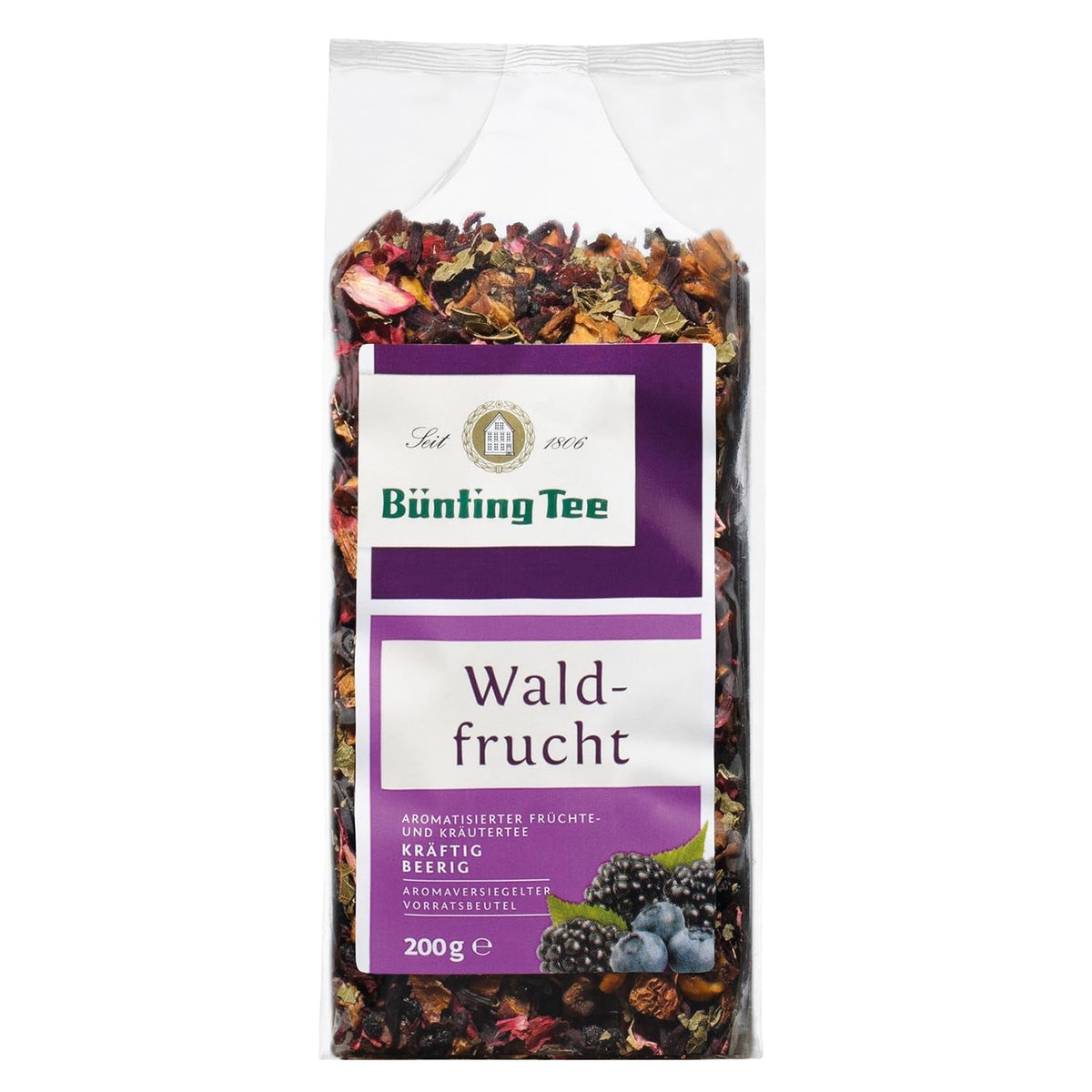 Bünting Waldfrucht pachet de 3 – ceai de fructe vrac – 3 x 200 g