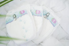 Bio-Windeln Größe 1 Neugeborene (2-5 kg), 1 Beutel mit 27 Windeln