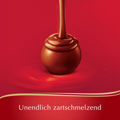 Lindt Schokolade LINDOR, Thekendisplay | 1718 g | Ca. 138 Trüffel in den Sorten Milch, Schwarz 70 %, Halbbraun, Stracciatella, Weiß, Pistazie | Schokoladen-Geschenkset | Geschenkschokolade | Großpackung