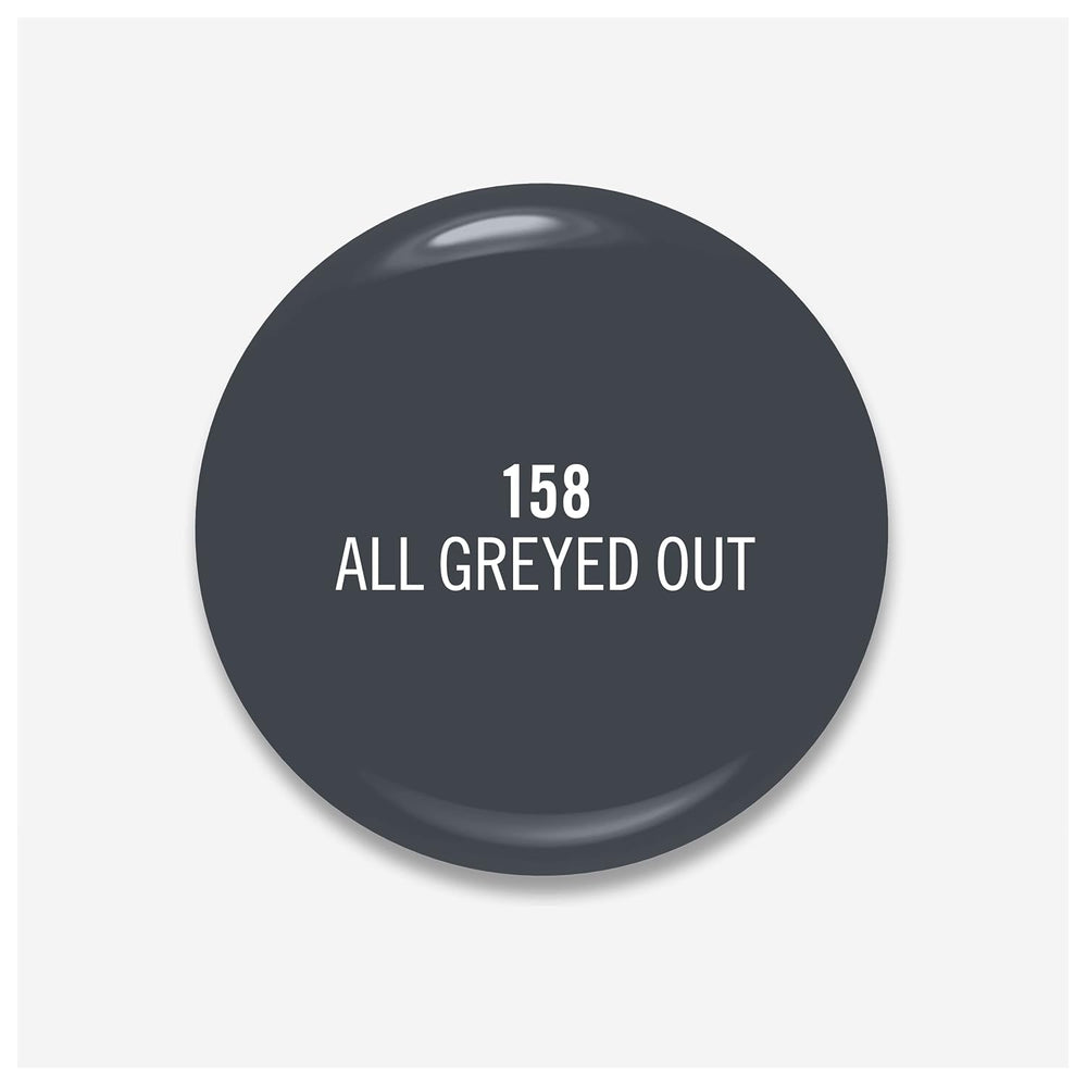 Rimmel K&F Nail 158 All Greyed Out Nagellack