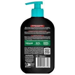 Garnier Charcoal Cleanser Gesichtsreinigungsgel gegen Mitesser und Pickel, 250 ml, Dusche und Bad, Naty Shop