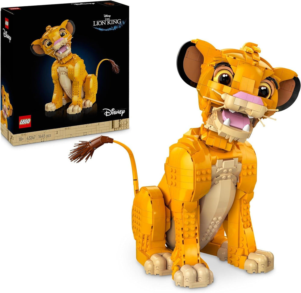 Lego – Disney Simba, der junge König der Löwen, kreative Tierfigur, sammelbares Bauspielzeug, entspannende Aktivität für Erwachsene, Geschenkidee für Frauen, 43247, Bausets. Besuchen Sie den LEGO-Store. Standardtitel
