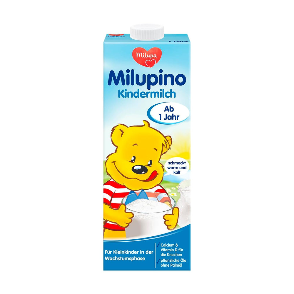 Milupa Milupino Trinkfertige Wachstumsmilch (6x1L), ab 1 Jahr, für Kleinkinder in der Wachstumsphase