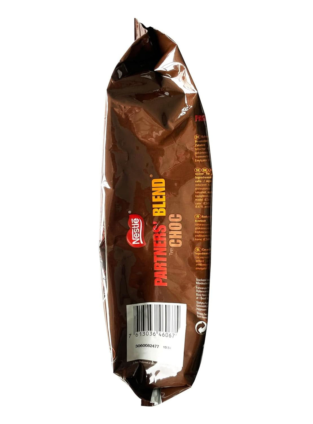 NESTLÉ Partners' Blend Type Choc, Kakao-Getränkepulver für Verkaufsautomaten, 1 Packung (1 Beutel x 1 kg) Kakao und heiße Schokolade Naty Shop