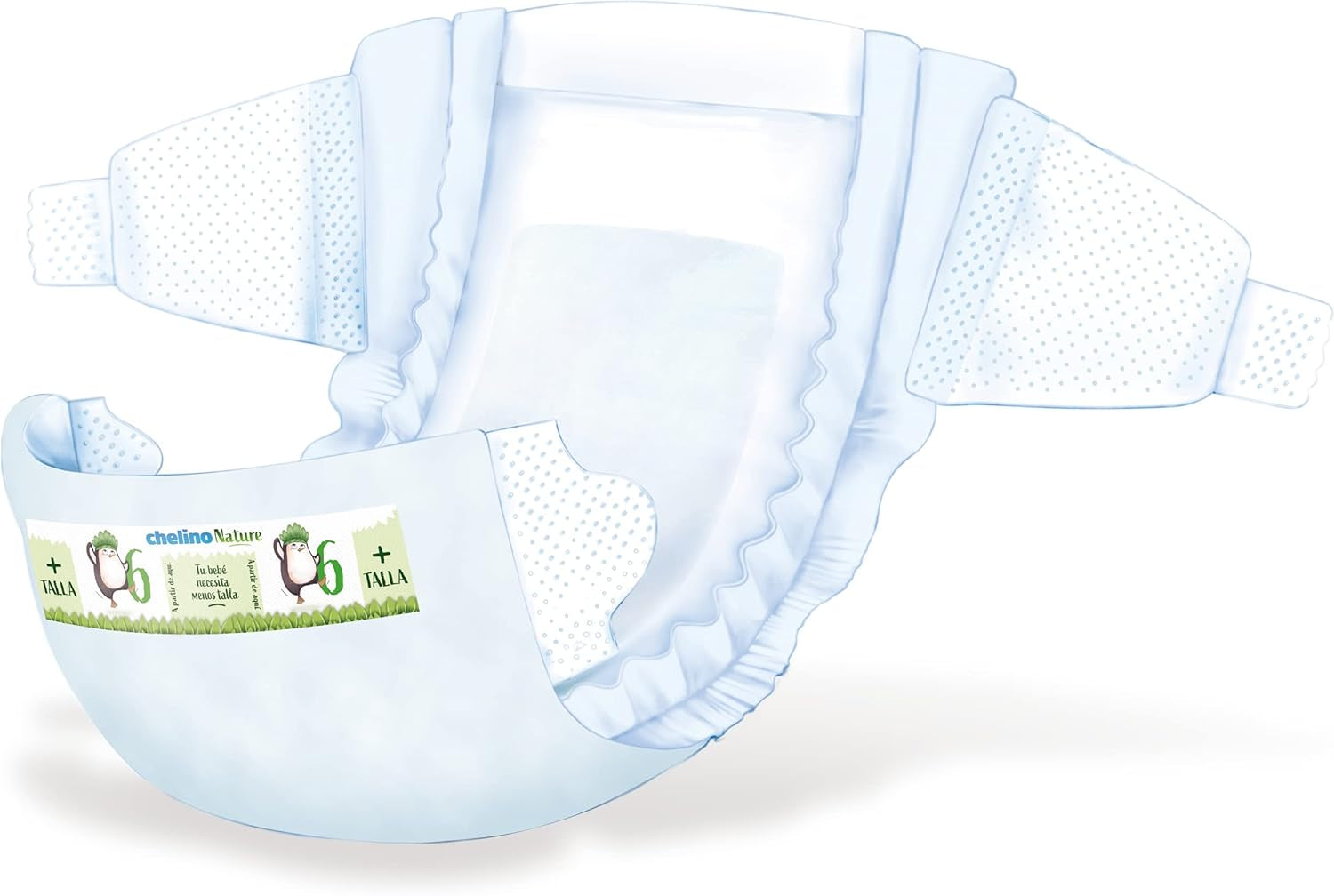 Nature Babywindel, Größe 6 (17-28 kg), 162 Windeln