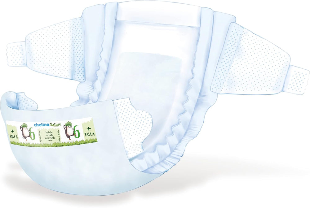Nature Babywindel, Größe 6 (17-28 kg), 162 Windeln