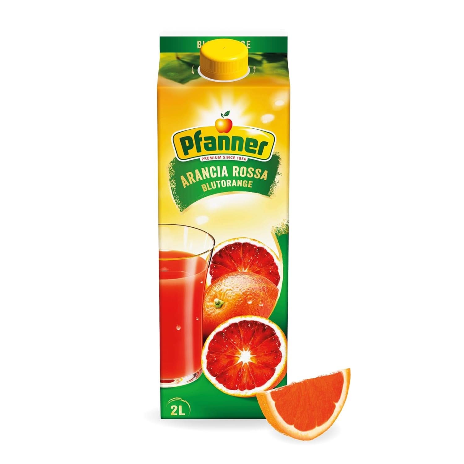 Pfanner 100 % naturtrüber Apfelsaft (1 x 2 Liter) – Direkt gepresste Äpfel – Fruchtsaft ohne Zuckerzusatz Alkoholfreie Getränke Naty Shop 2 Liter Rote Orangen