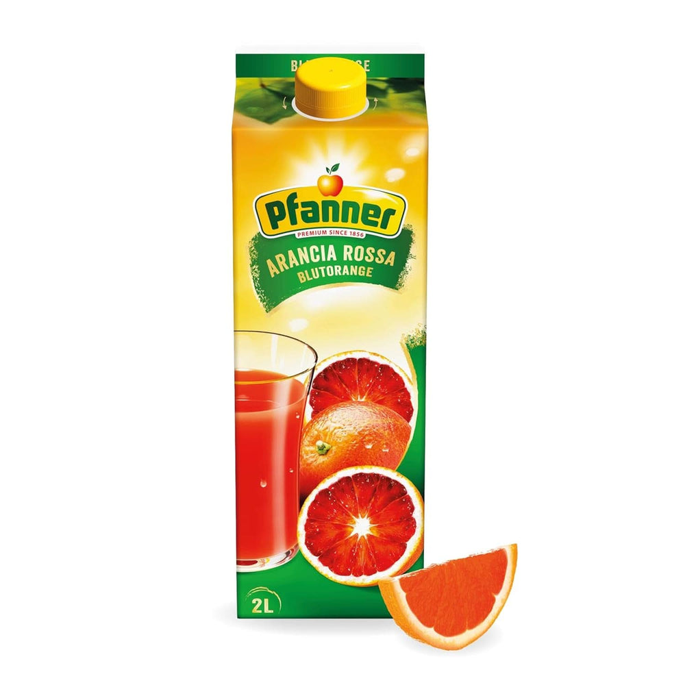 Pfanner 100 % naturtrüber Apfelsaft (1 x 2 Liter) – Direkt gepresste Äpfel – Fruchtsaft ohne Zuckerzusatz Alkoholfreie Getränke Naty Shop 2 Liter Rote Orangen
